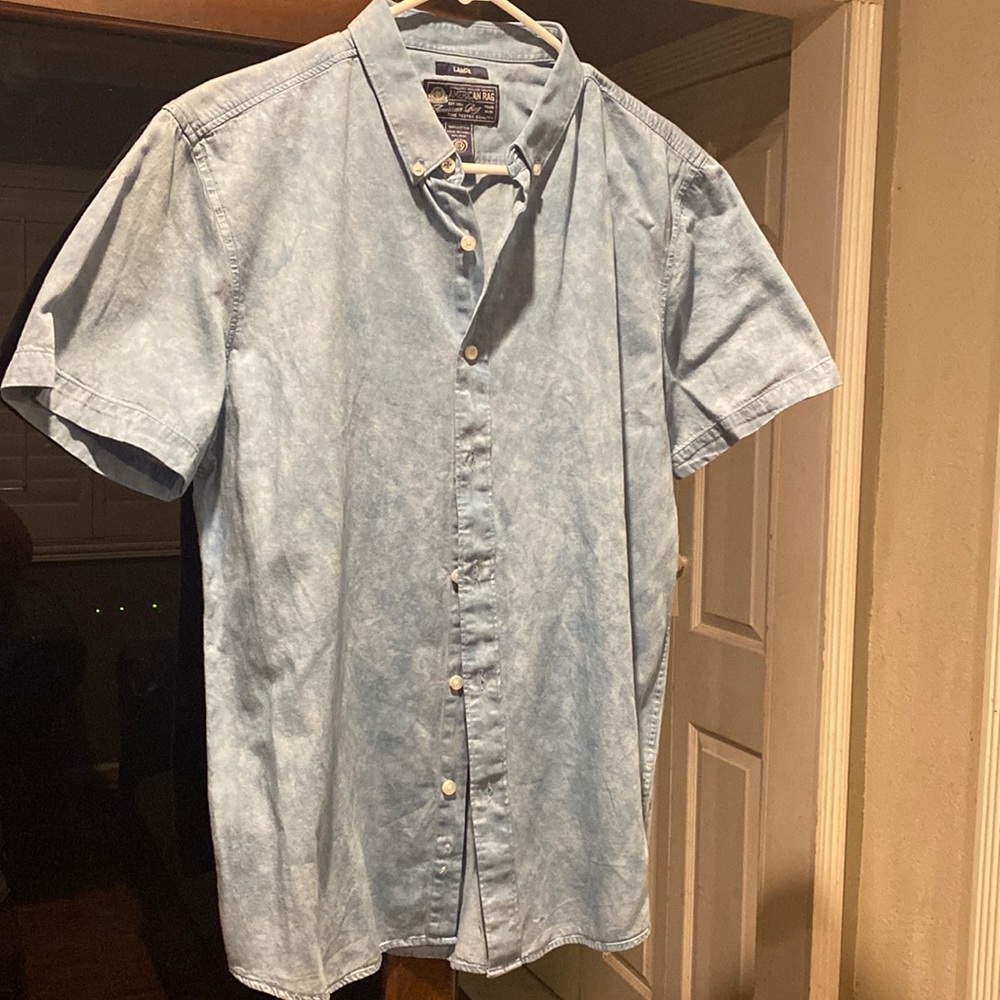 Young mens button up shirt
